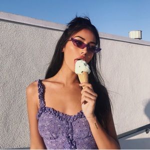 RÉALISATION PAR julia dress in purple haze